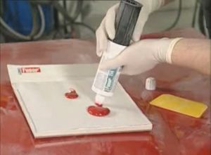 Bumper cosmetic repairs with Fusor adhesives